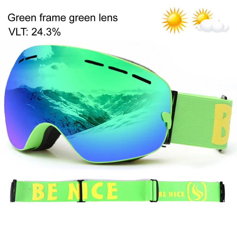 Shadowfrost Anti-Fog Ski Goggles