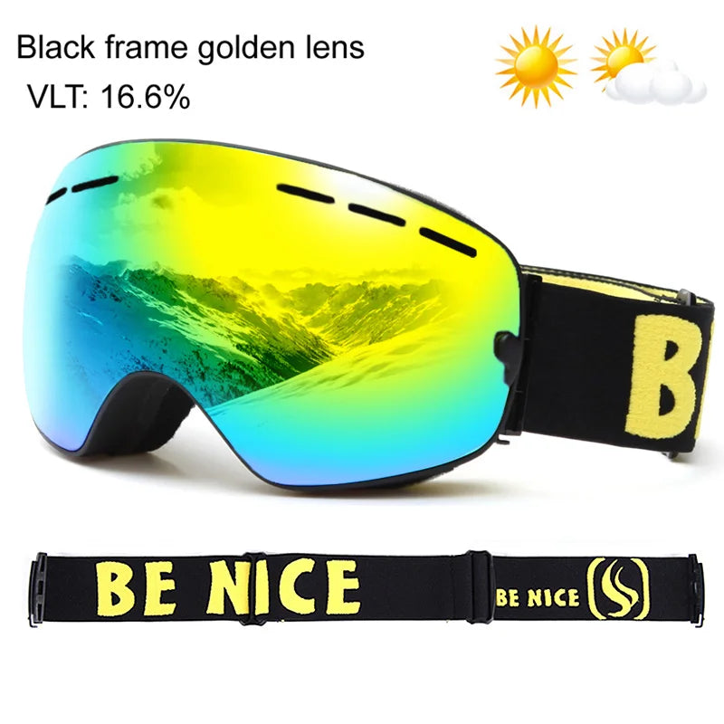 Shadowfrost Anti-Fog Ski Goggles