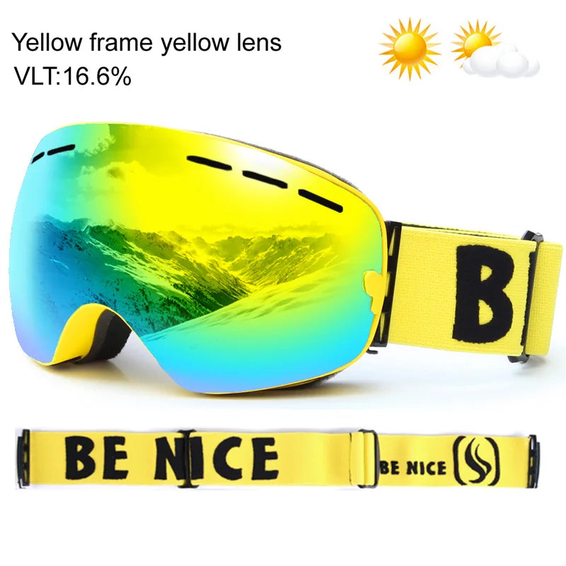 Shadowfrost Anti-Fog Ski Goggles