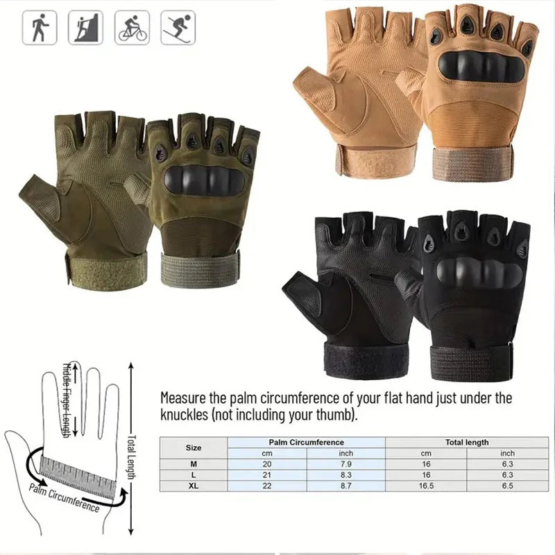 Shadow Grip Tactical Fingerless Gloves