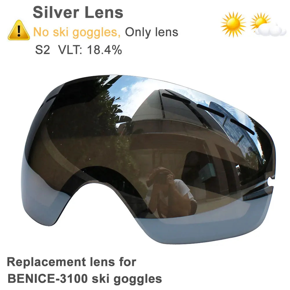 Shadowfrost Anti-Fog Ski Goggles