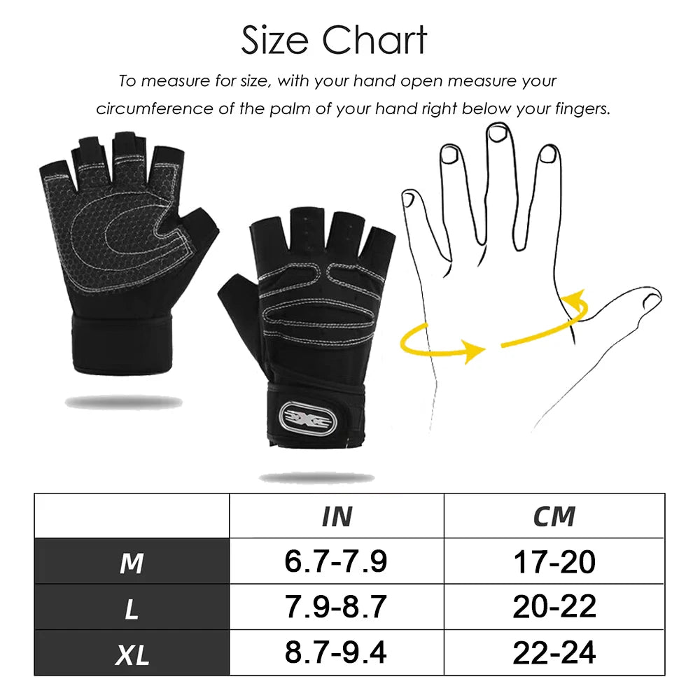 Ronin Wrist-Wrap Lifting Gloves
