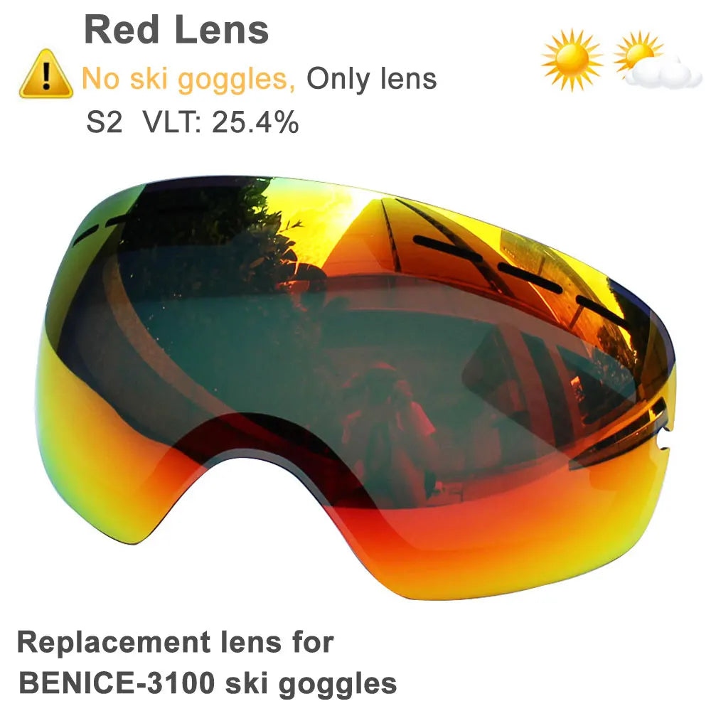 Shadowfrost Anti-Fog Ski Goggles