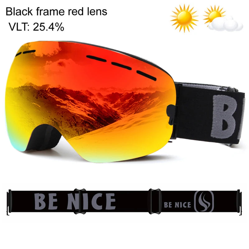 Shadowfrost Anti-Fog Ski Goggles