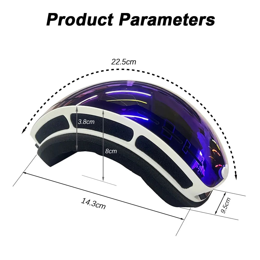 Shadowfrost Anti-Fog Ski Goggles