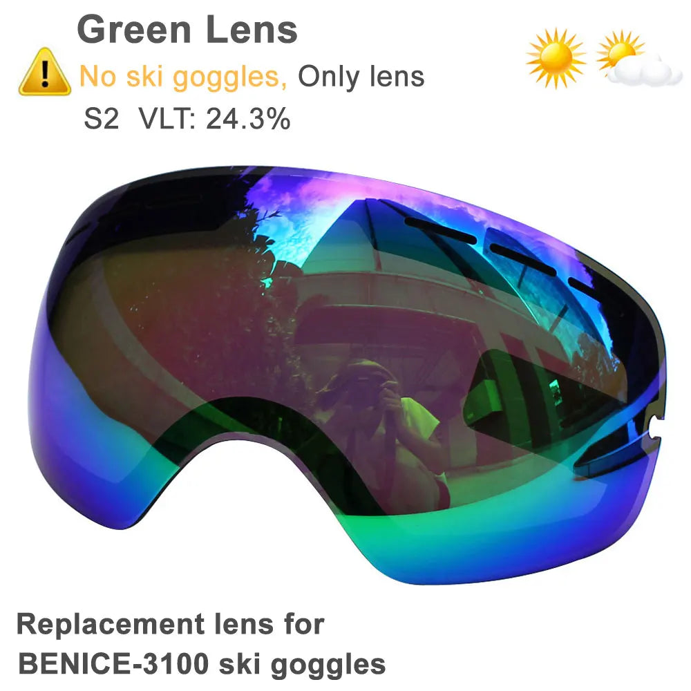 Shadowfrost Anti-Fog Ski Goggles