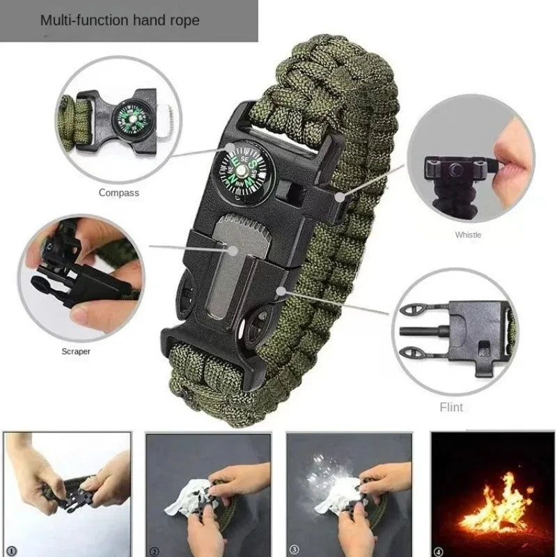 Shinobi Paracord Survival Bracelet