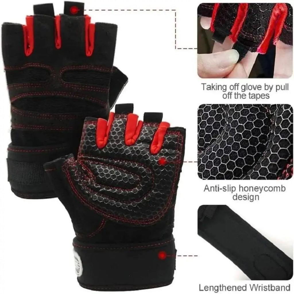 Forge Wristband Lifting Gloves