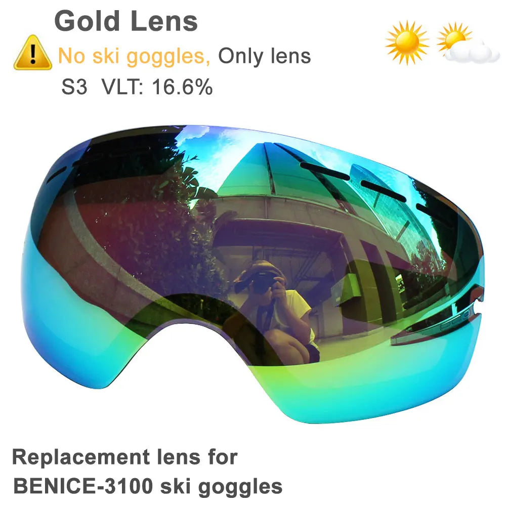 Shadowfrost Anti-Fog Ski Goggles