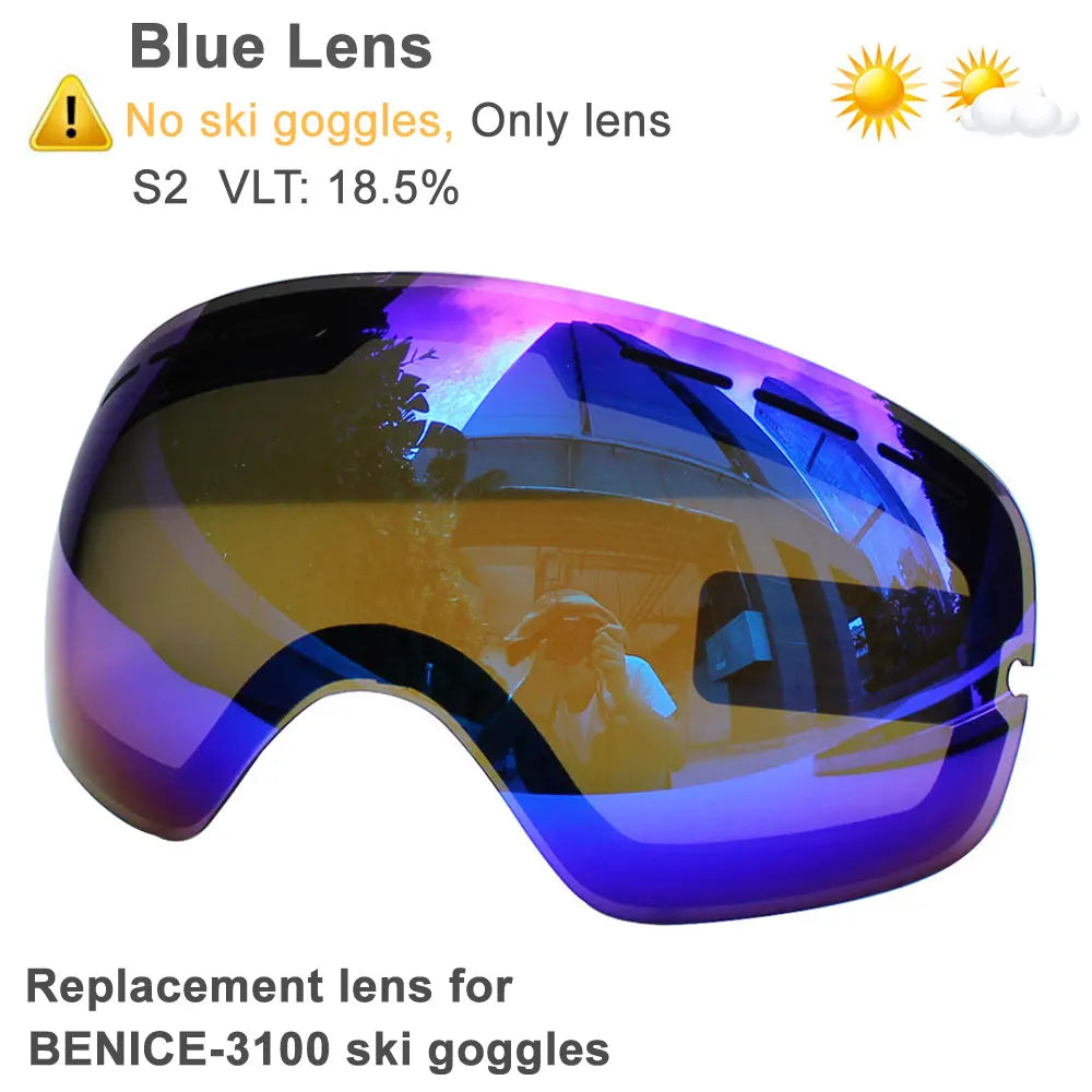 Shadowfrost Anti-Fog Ski Goggles