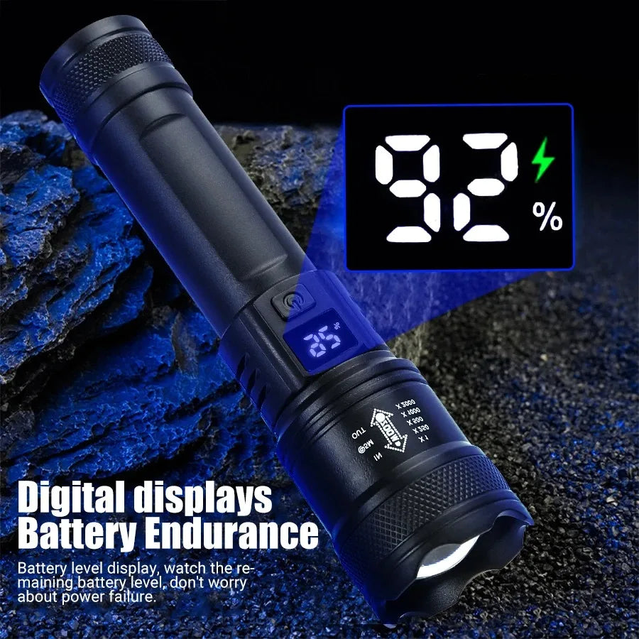 Shadowbeam Zoomable Tactical Flashlight