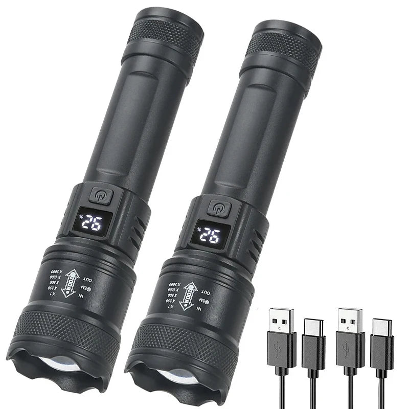 Shadowbeam Zoomable Tactical Flashlight