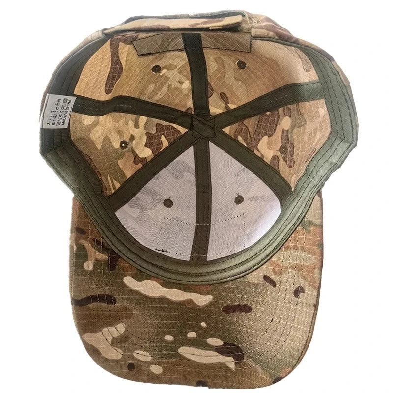 Night Ops Patch-Ready Camo Cap