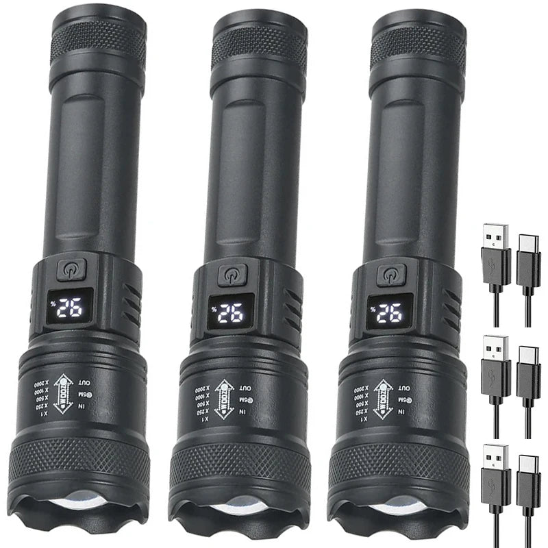 Shadowbeam Zoomable Tactical Flashlight