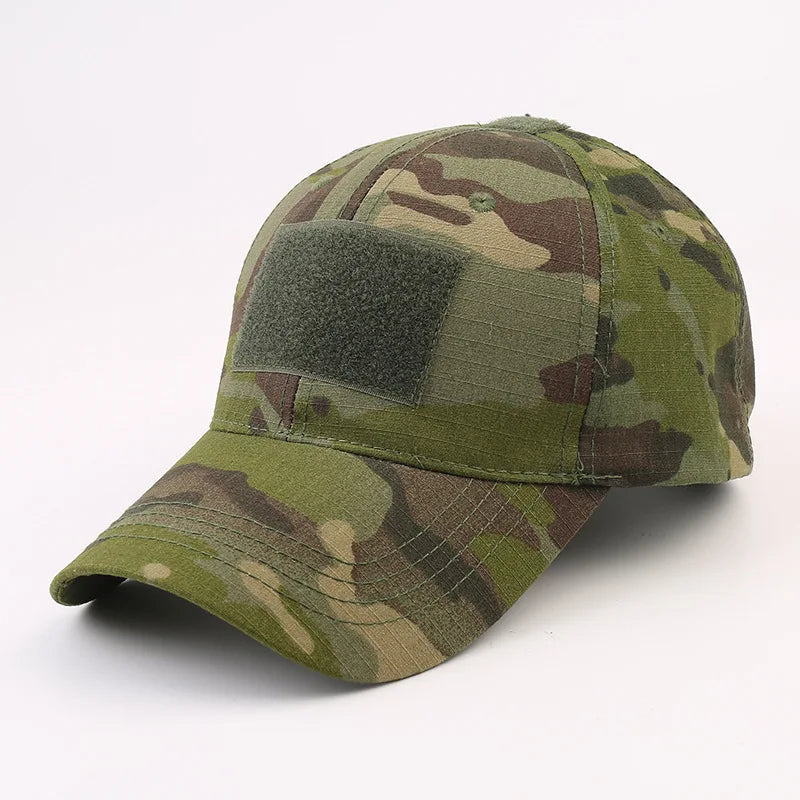 Night Ops Patch-Ready Camo Cap