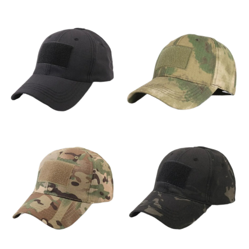 Night Ops Patch-Ready Camo Cap