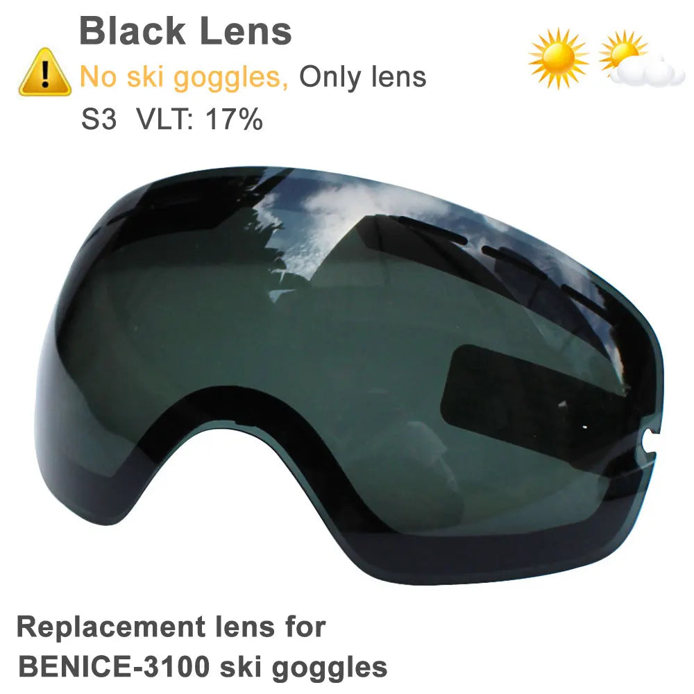 Shadowfrost Anti-Fog Ski Goggles