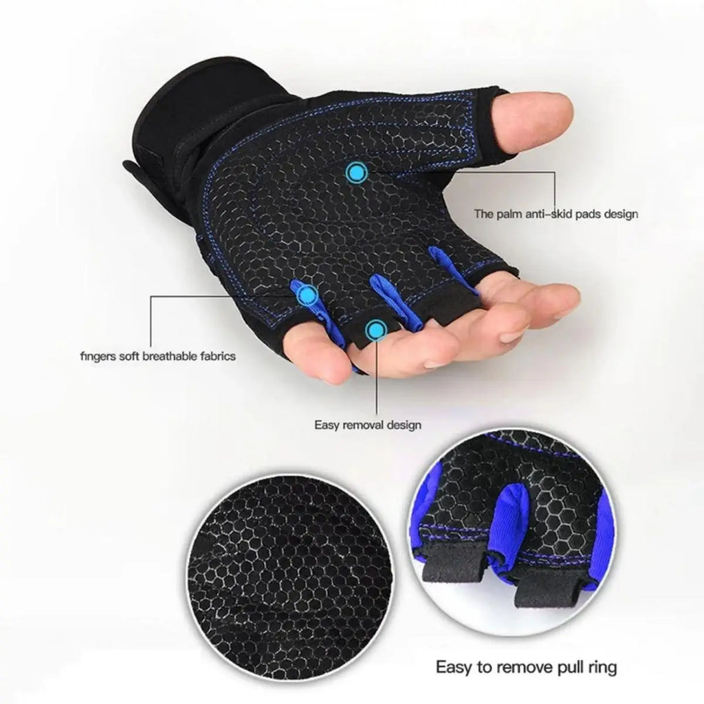 Forge Wristband Lifting Gloves