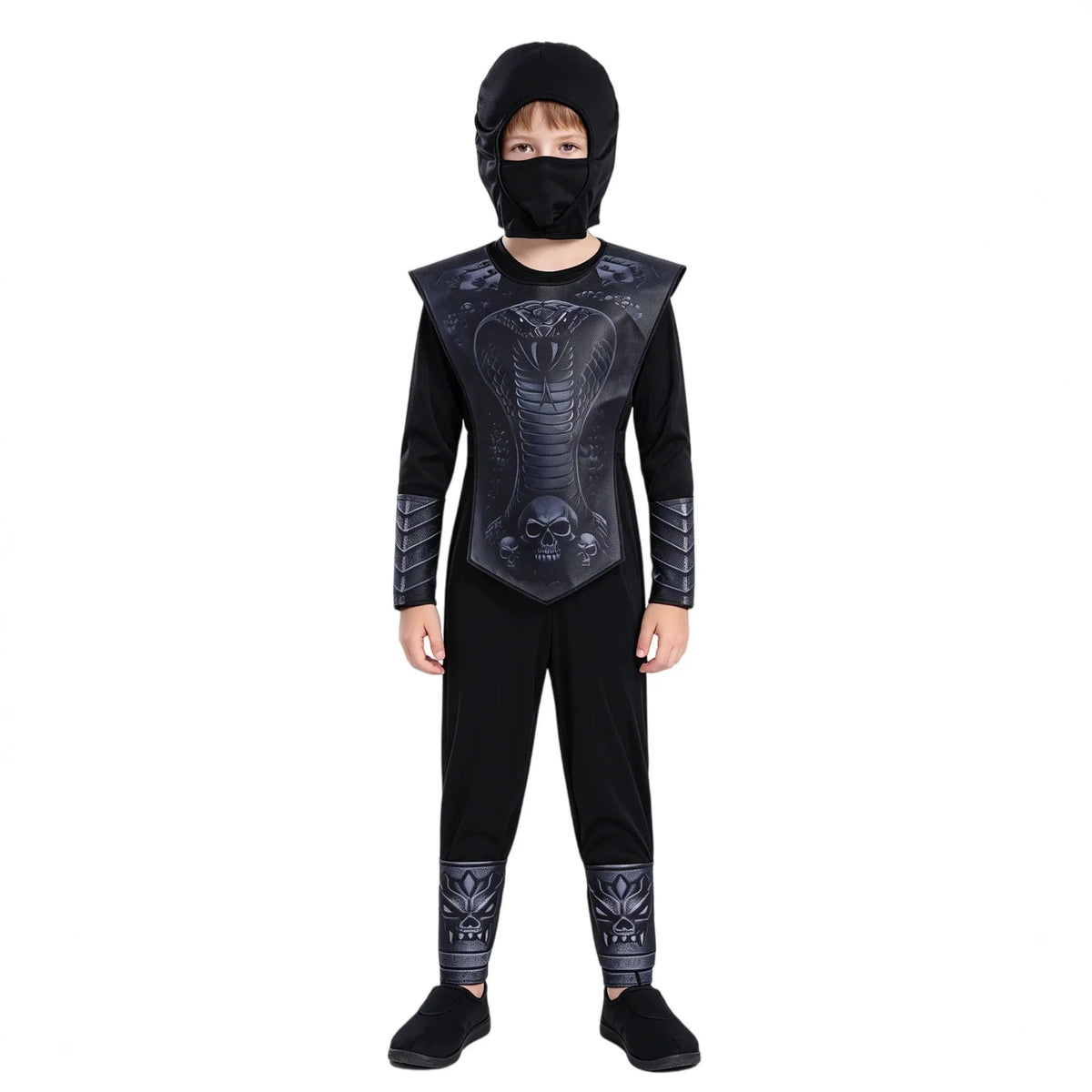 Little Shadow Kids Ninja Costume Set — Jumpsuit, Sash & Mask