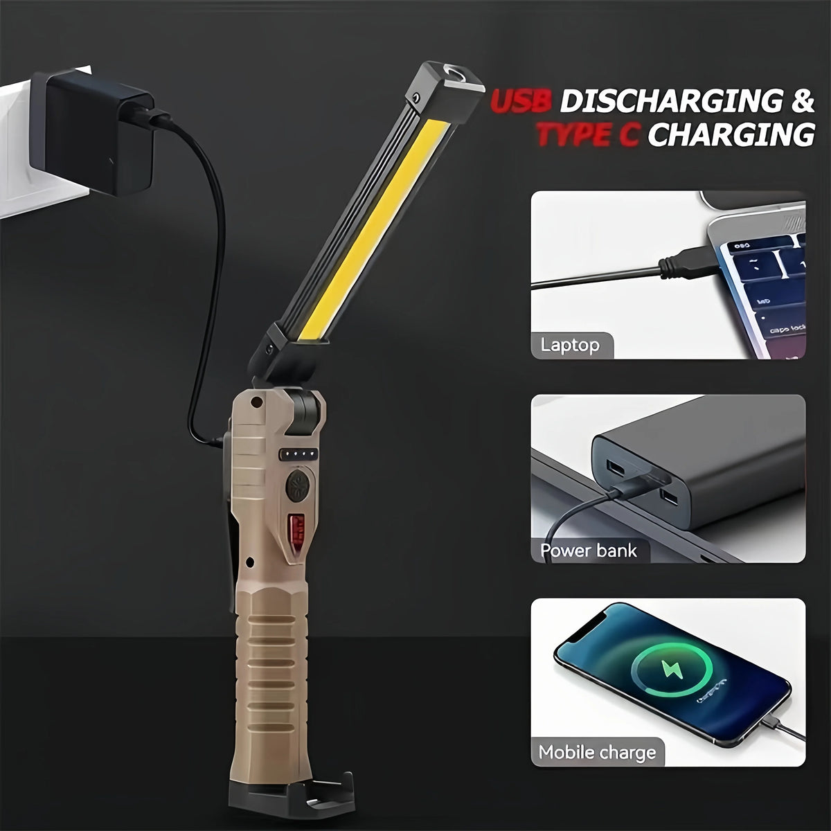 Forge COB Magnetic Work Light