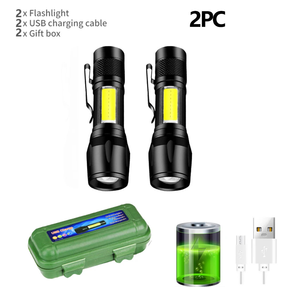 Shadowbeam Zoomable Tactical Flashlight